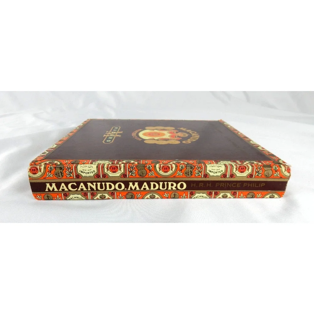 Macanudo Montego y Cia Maduro Cigar Box HRH Prince Philip Dominican Republic